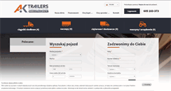 Desktop Screenshot of ciagniki-naczepy.pl
